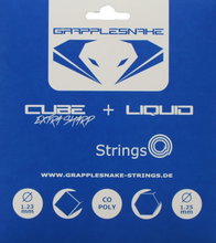 Grapplesnake Sznur tenisowy Hybrid Cube/Liquid (Trwałość+Spin) 2x6m Zestaw
