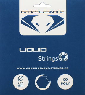 Grapplesnake Tennissaite Liquid 1.25 (Haltbarkeit+Touch) silber 12m Set