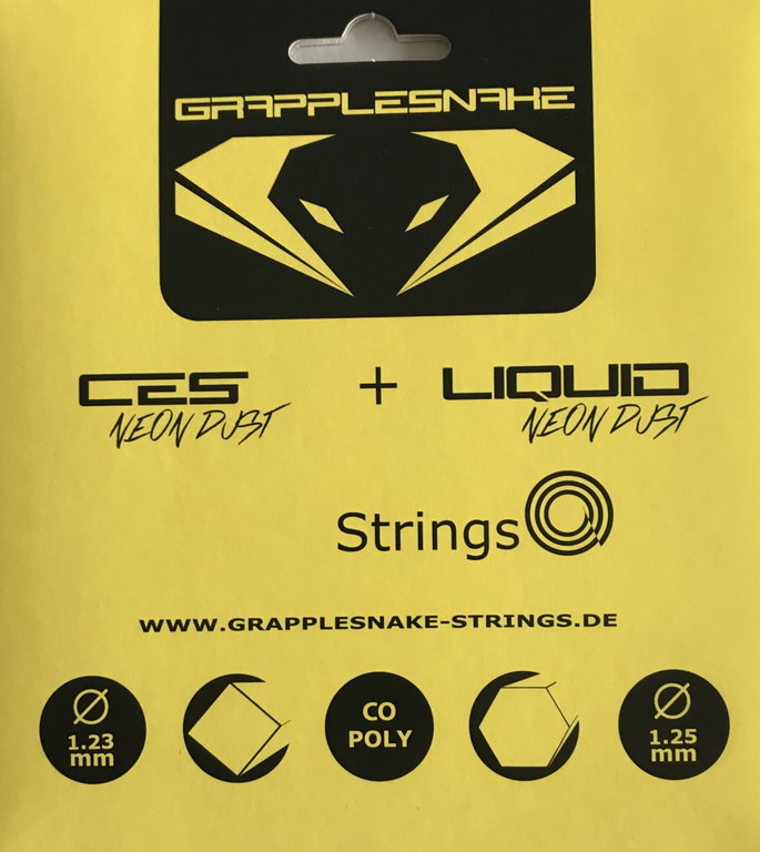 Grapplesnake Tennissaite CES/Liquid (Haltbarkeit+Touch) 2x6m Set