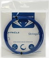 Grapplesnake Tennissaite Irukandji (Haltbarkeit+Spin) blau 12m Set