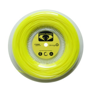 Grapplesnake Tennissaite CES Neon Dust (Haltbarkeit+Kontrolle) gelb 200m Rolle
