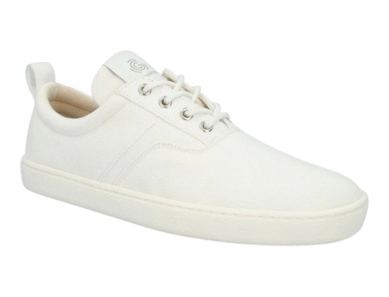 Groundies Barfussschuhe Sneaker La Paz (Zero Drop, breite Zehenbox) weiss Damen