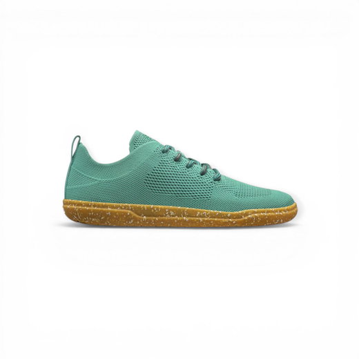 Groundies Barfussschuhe Sneaker Active Knit (Zero Drop, nahtlos) türkis Damen