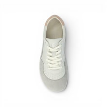 Groundies Barfussschuhe Sneaker Nova GS1 (Zero Drop, Veloursleder) grau/pink Damen