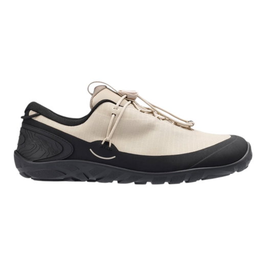 Groundies Barfussschuhe Sneaker Root TR Low (Zero Drop, wasserdicht) taupebraun/anthrazitgrau