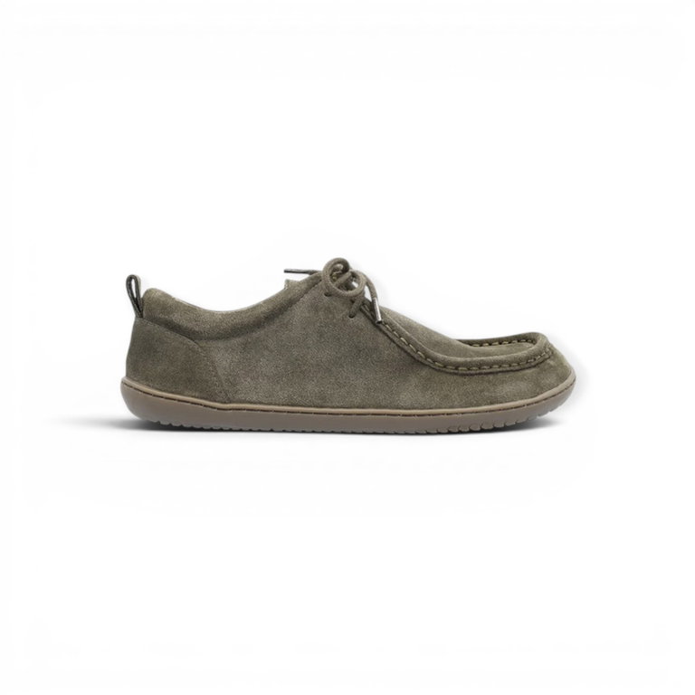 Groundies Mokassin Cricket (Zero Drop) khaki Herren