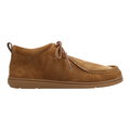 Groundies Mokassin Pebble (Zero Drop, Veloursleder, warm gefüttert) carmelbraun Herren