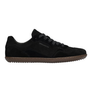 Groundies Minimal Sneakers Nova GO1 (Nubuck Leather/Suede, Zero Drop) black