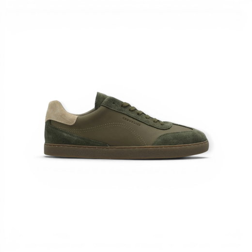 Groundies Sneaker Panama (Zero Drop, breite Zehenbox) khakigrün Herren