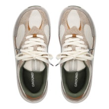 Groundies Minimal-Sneaker Starlite 2.0 (Zero Drop, Nappaleder/Velourleder) beige/carmelbraun