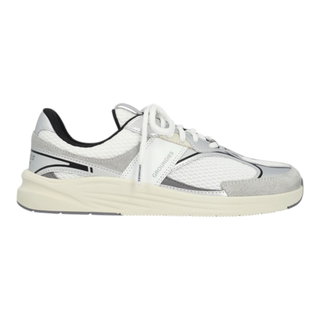 Groundies Minimal Sneakers Starlite 2.0 (Zero Drop, Nappa Leather/Suede) white/silver/black