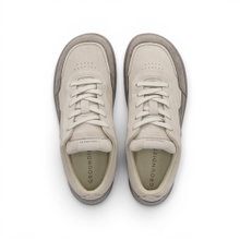 Groundies Sneaker Zurich (Veloursleder/Textil, Zero Drop) grau/beige Herren