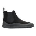 Groundies Stiefelette Sienna (Barfussschuhe, Zero Drop, Veloursleder) schwarz Damen