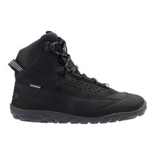 Groundies Wanderschuhe Grit (Zero Drop, Nubukleder, wasserdicht) schwarz