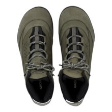 Groundies Wanderschuhe Grit (Zero Drop, Nubukleder, wasserdicht) khaki