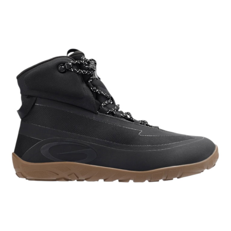 Groundies Mountain Hiking Shoes (Trekking, Zero Drop, Waterproof) black