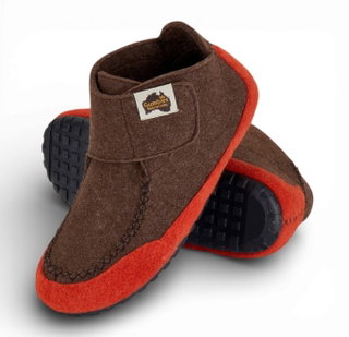 Gumbies slippers Quokka slippers chocolate brown/orange - 1 pair