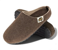 Gumbies Hausschuhe Slipper chocolatebraun/cream