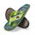 Gumbies Zehensandalen Original Flip Flops Lime Hibiscus limegrün