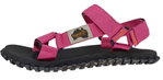 Gumbies Sandal Scrambler pink/black ladies
