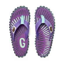 Gumbies Zehensandalen Original Flip Flops Blueberry Burst violett Damen