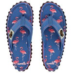 Gumbies Zehensandalen Original Flip Flops Flamingo blau Damen