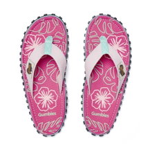 Gumbies Zehensandalen Original Flip Flops Blush Hibiscus pink/rosa Damen