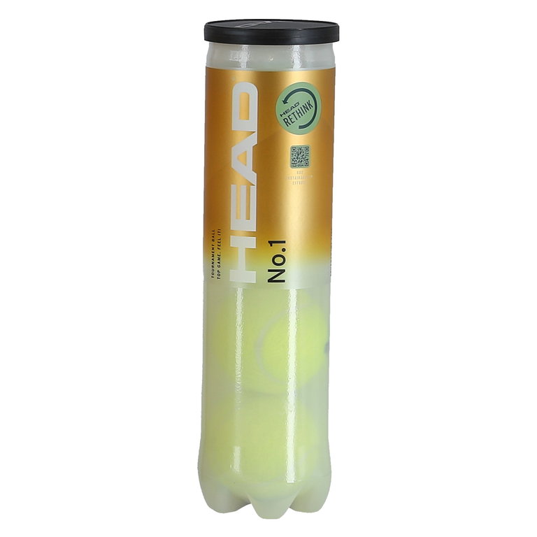 Head Tennis Balls No. 1 DTB Can 4-Pack