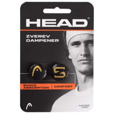 Head Schwingungsdämpfer Zverev schwarz/gold 2er