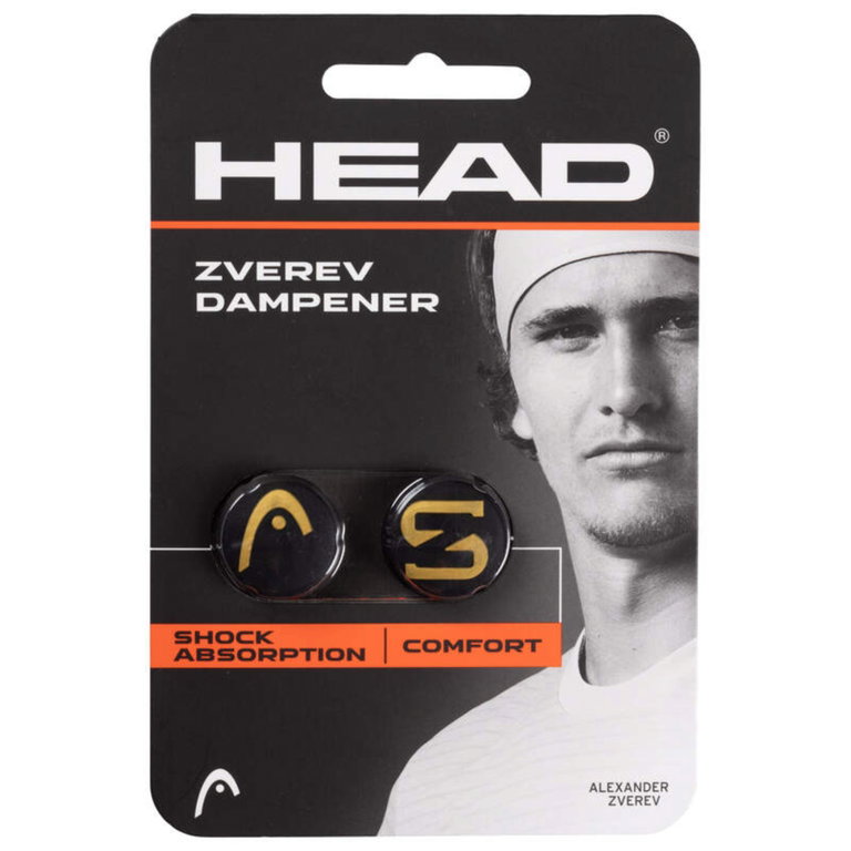 Head Schwingungsdämpfer Zverev schwarz/gold 2er