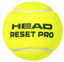 Head Tennisbälle Reset Pro (drucklos, Ballmaschine) gelb <b>72er im Polybag</b>