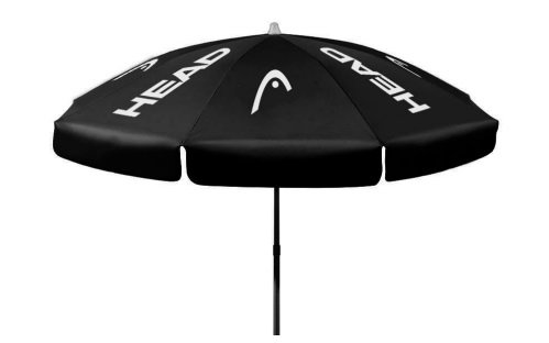 Head Parasol Sun Umbrella - czarny