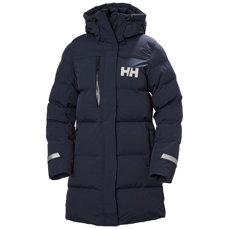 Helly Hansen Winterjacke Adore Puffy Parka (sehr warm, High Loft Isolierung) navyblau Damen