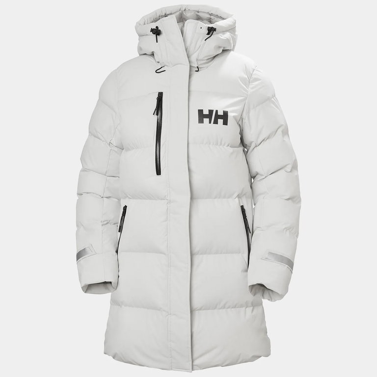 Helly Hansen Winter Jacket Adore Puffy Parka (very warm, High Loft insulation) white ladies