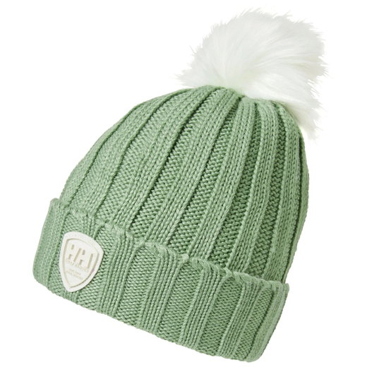 Helly Hansen Strickmütze Limelight mit Bommel jadegrün Damen