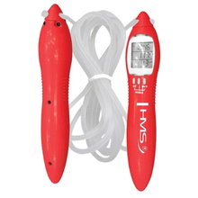 HMS Fitness SK46 Springseil mit elektronischem Zähler rot