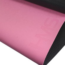 HMS Fitness YM06 Fitness Yoga Mat Premium black/pink 180x60x0.8cm