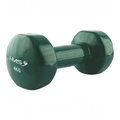 HMS Fitness Hantla żeliwna z powłoką winylową 4kg zielona - 1 sztuka