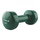 HMS Fitness Kurzhantel aus Gusseisen mit Vinylbeschichtung 4kg grün - 1 Stück