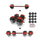 HMS Fitness SGC30 Kurzhantel-Langhantelset 30kg