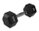 HMS Fitness Hex Pro Kurzhantel 6kg - 1 Stück