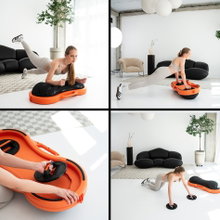 HMS Balance Board BSX02 (Mulftifunktions-Auswuchtplattform) schwarz/orange