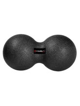 HMS Fitness Massagebällen Duoball Lacrosse BLM02 - schwarz