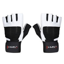 HMS Fitness Handschuhe RST04 weiss/schwarz
