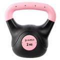 HMS Fitness Kettlebell KPC02 różowo/czarny 2kg - 1 sztuka -
