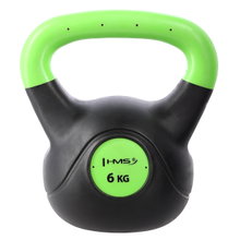 HMS Fitness kettlebell KPC06 green/black 6kg - 1 piece -