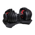 HMS Fitness Kurzhantel Verstellbare SR52 (10 Hantelscheiben, 2,2 - 23,8 kg)