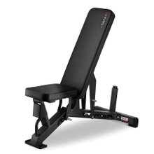 HMS Fitness Trainingsbank Verstellbare L1237 (Semi Commercial) schwarz - 1 Stück -