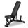 HMS Fitness Trainingsbank Verstellbare L1237 (Semi Commercial) schwarz - 1 Stück -