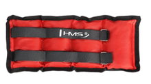 HMS Gewichtsmanschetten OB03 (für Knöchel und Handgelenk) - 1 Set 2x1,5kg - rot